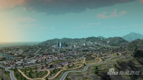 达人用《超大城市》复制《侠盗猎车5》全岛