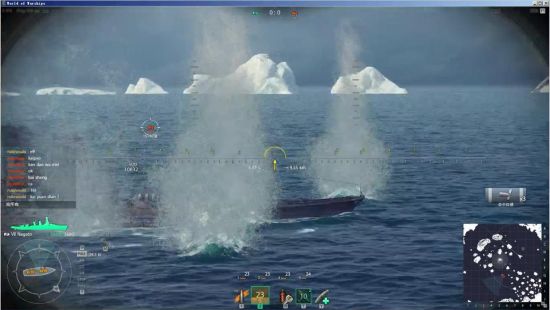 战舰世界目前的战斗效果