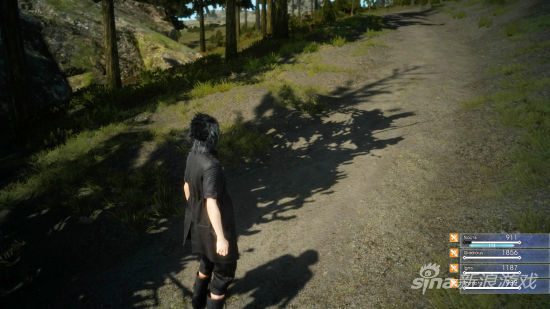 阴影边缘的锯齿很明显