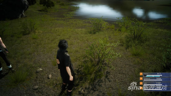 这里的树木阴影只能用粗糙来形容了