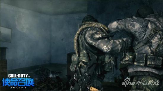 《使命召唤OL》幽灵对肥皂拳脚相向