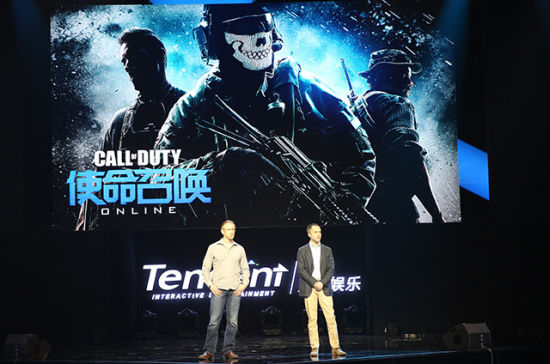 《使命召唤OL》亮相UP2015