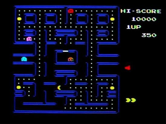パックマン（吃豆人）：Namco于1982年推出的街机作品，也是公司的代表之一。