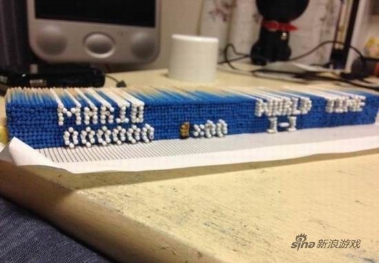 部分马里奥标题画面