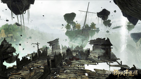 渔村遭遇灭顶之灾