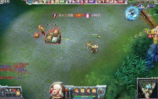  5v5v5的三国混战中，车子是被争夺最激烈的资源