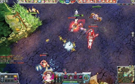 “虚幻3”引擎渲染的国产游戏画面还算不错