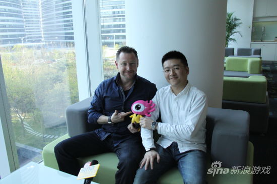 《胡闹西游》执行制作人Tim Page以及制作人吴鹏