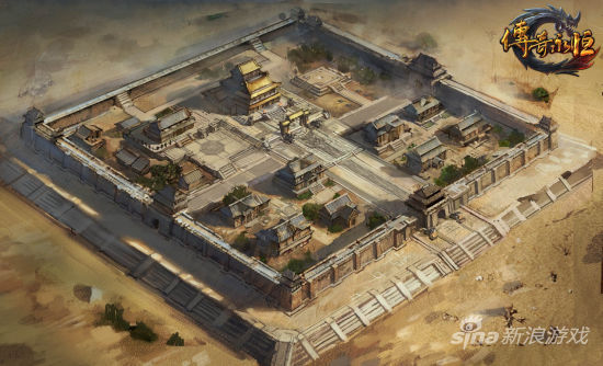 《传奇永恒》沙巴克设定稿