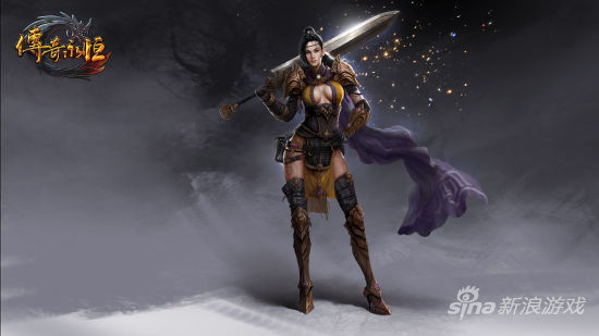 《传奇永恒》女战士职业宣传画首次曝光