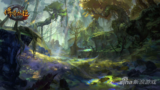 《传奇永恒》新野外地图概念稿