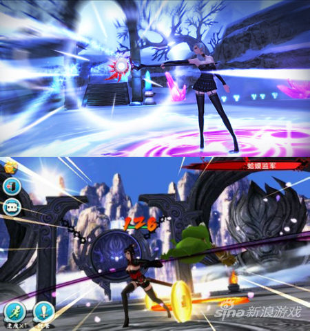 《神之刃》(上图)和《十万个冷笑话》(下图)