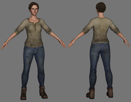 H1Z1女性模型
