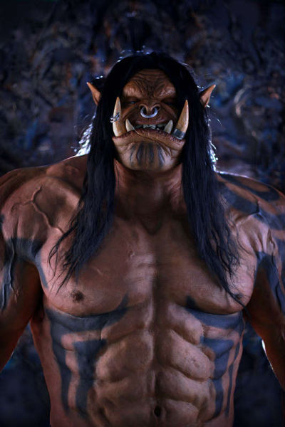 螺旋猫COS魔兽角色格罗玛什地狱咆哮似CG