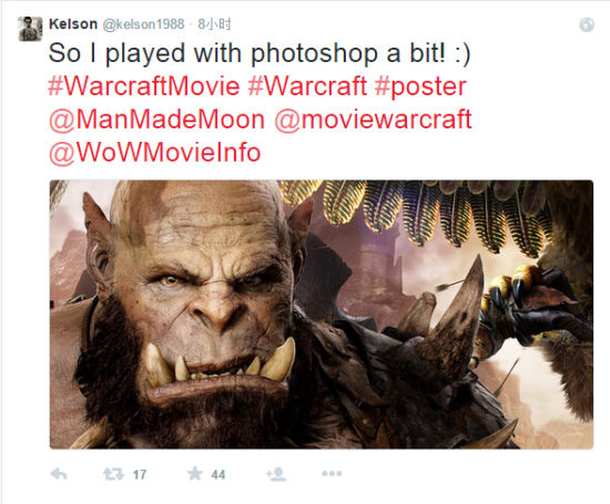 等不及了自己上！国外玩家自制魔兽世界电影海报