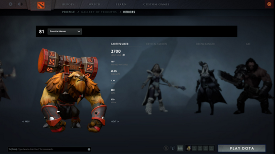 DOTA2重生！英雄积分加入游戏