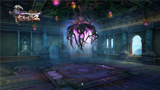 图2：诛天浮屠塔内部场景