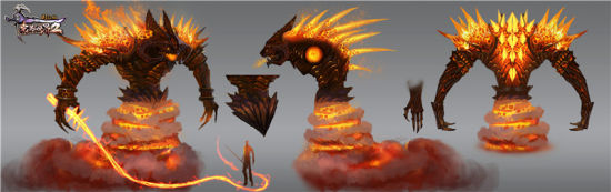 图9：巨型怪物炎魔