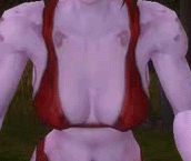 魔兽世界各种族妹子福利图