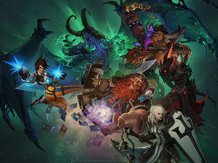 暴雪全明星：2015年嘉年华高清海报壁纸