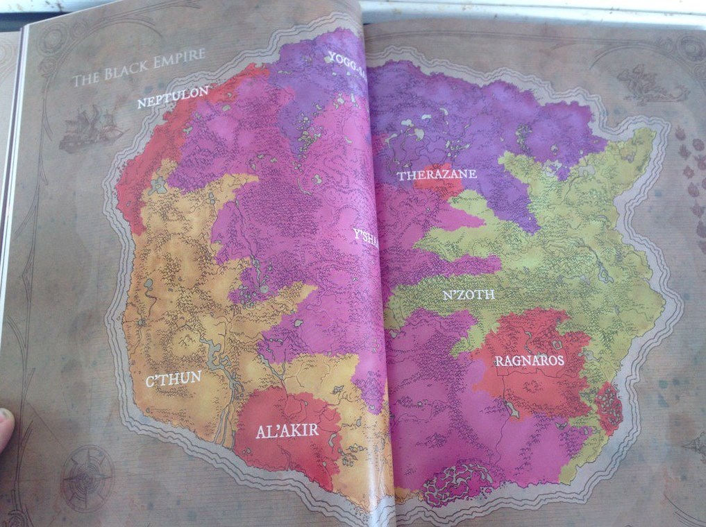 魔兽世界地图变迁图片