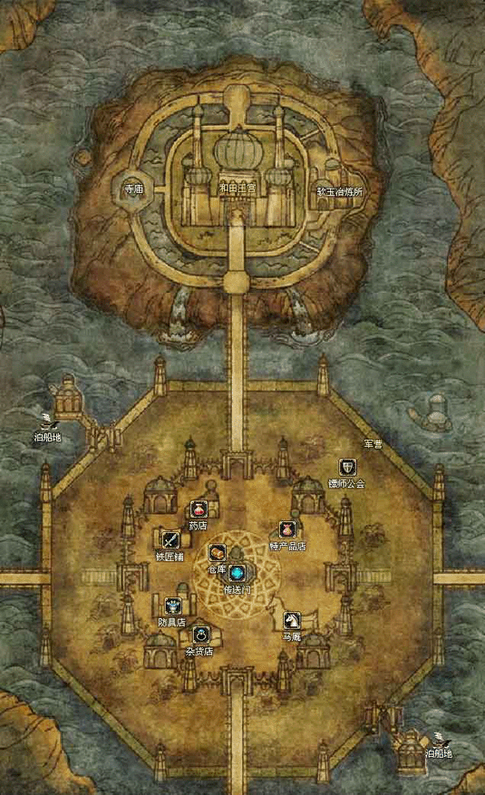 地图_城镇地图_绿洲王国_网络游戏丝路传说_新浪游戏_新浪网