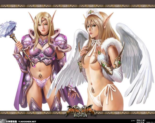 黑暗王朝最新《魔兽世界》原画作品赏