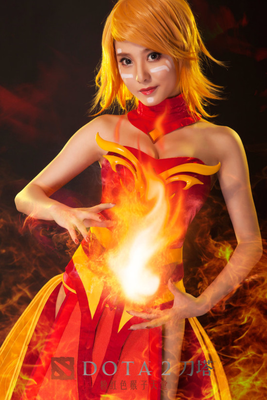DOTA2火女Cos