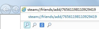 Steam快速加好友链接