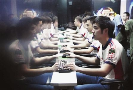 10月17日下午ACE职业联赛现场