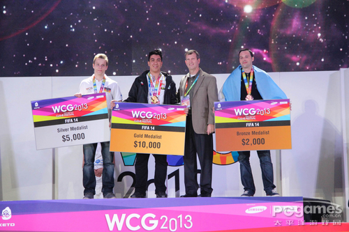 WCG2013世界总决赛各项目颁奖图赏