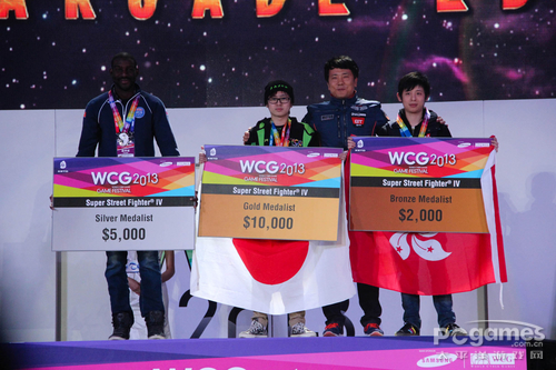 WCG2013世界总决赛各项目颁奖图赏