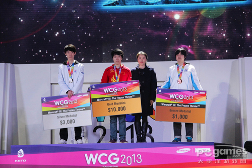 WCG2013世界总决赛各项目颁奖图赏