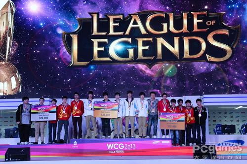 WCG2013世界总决赛各项目颁奖图赏