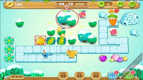 星星塔升到顶级清除标记道具