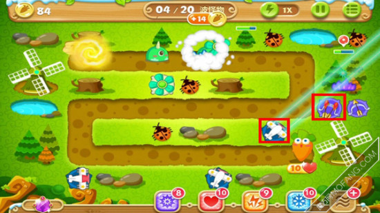 建造飞机塔升一级，标记的多重箭升一级 