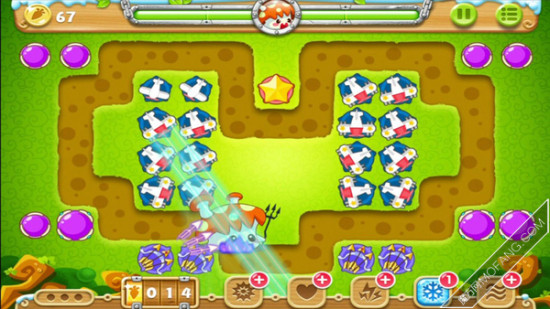 把打出来的道具全部升到顶级，升到钱没为止