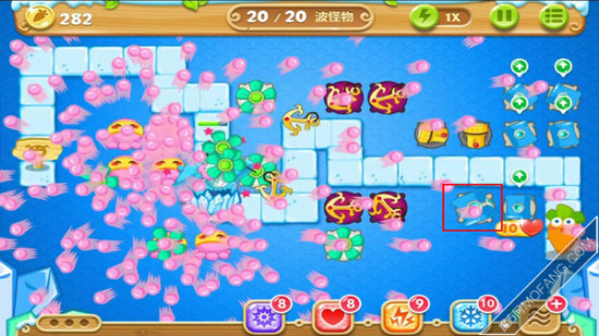 冰锥塔升到顶级