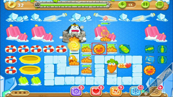 建造太阳花(顶级)清除周围道具