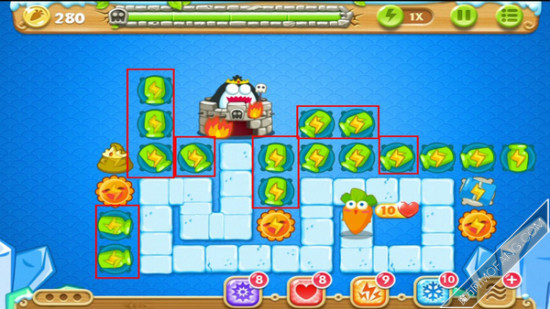 建造标记的瓶子塔增加攻击