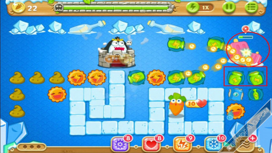 瓶子升到顶级清除红色冰棍