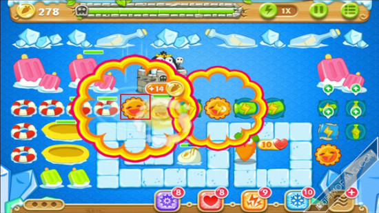 建造太阳花(顶级)清除周围道具