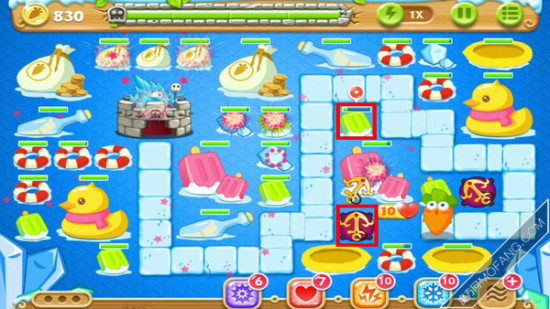 建造船锚炸弹(满级)，清除标记的道具