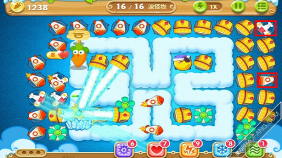 建造火箭和飞机(满级)，消灭BOSS