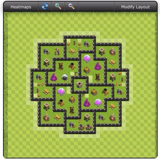 高端大气上档次 COC八本无死角阵