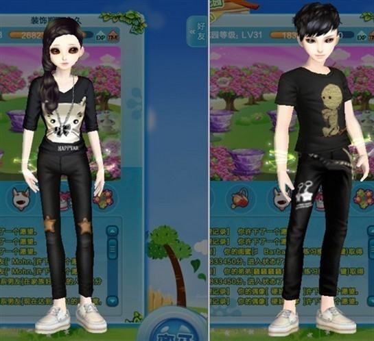 情侣服饰搭配&nbsp;Cat&nbsp;&&nbsp;Clew猫饰服装搭配
