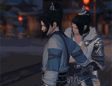 男的帅女的飒 天涯明月刀OL人物动作GIF签名