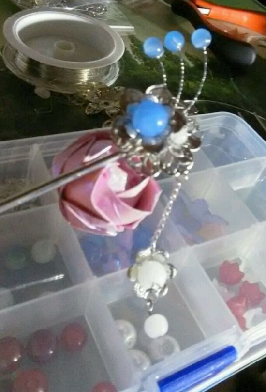 天涯明月刀OL八荒同人DIY发簪