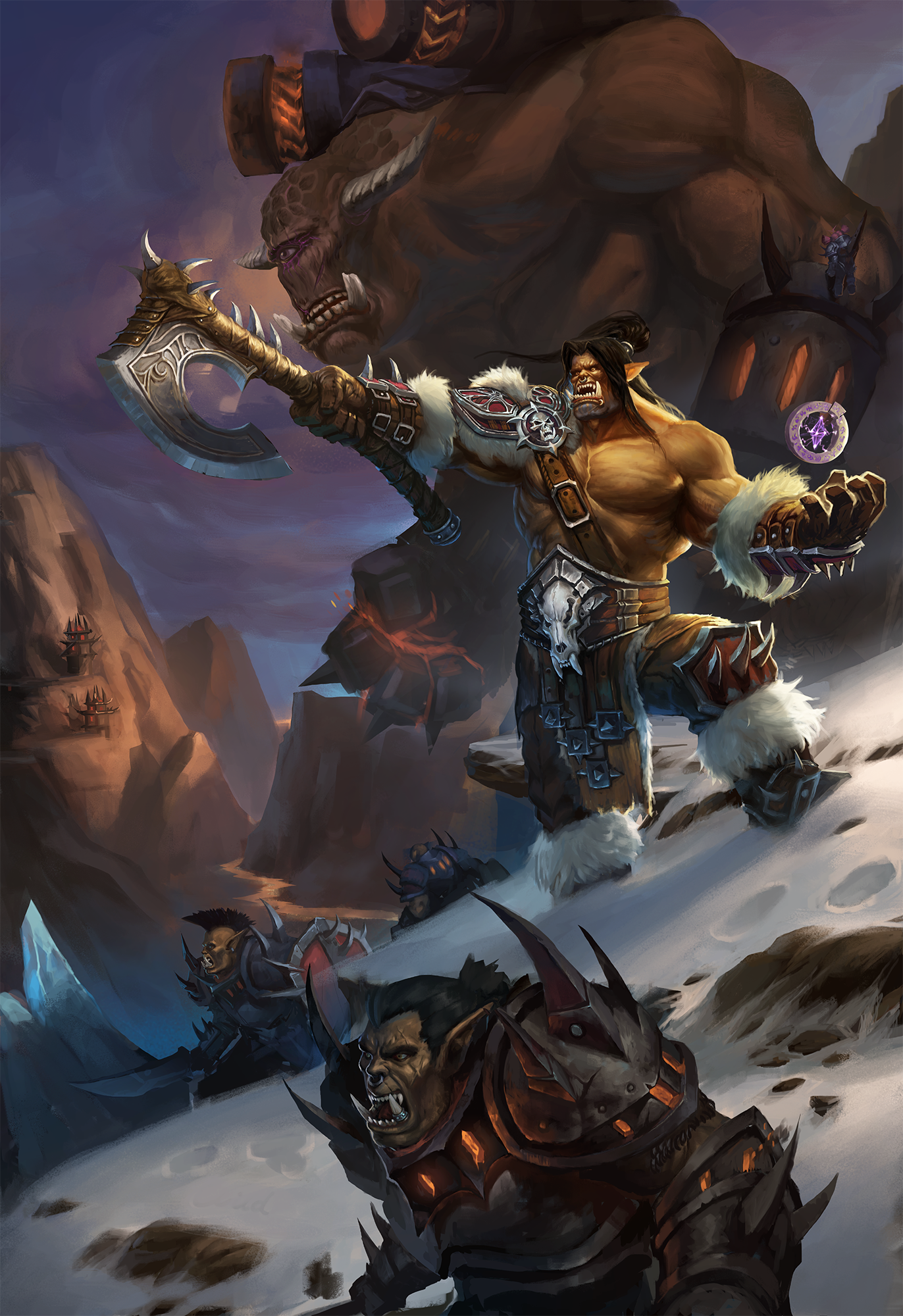 冲锋我的戈隆 德拉诺征服者