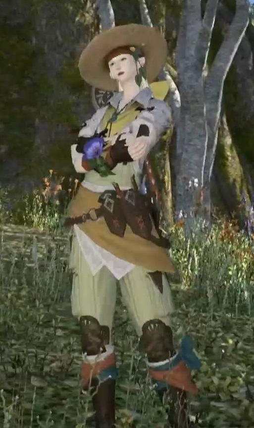 ff14 60级全生产职业套装外观